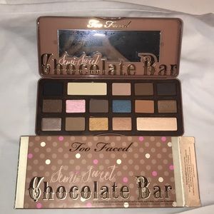 Brandnew toofaced semisweet chocolate bar palette